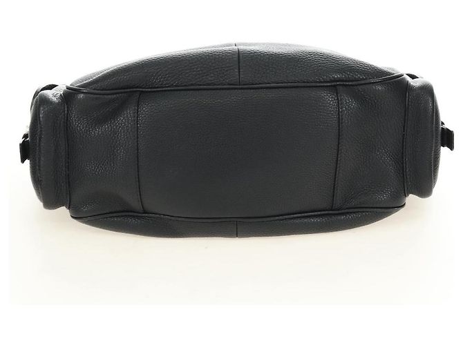 Borsa a Spalla PRADA in Pelle Nera Argento Auth am11799V Nero - vista 5