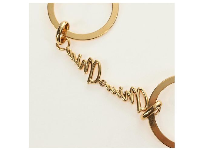 Collana Miu Miu metallo Gold Tone Auth 184634SAM - vista 7