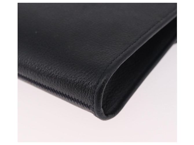 Borsa a tracolla con catena Christian Dior in pelle nera e oro Auth ep14836 Nero D'oro - vista 16