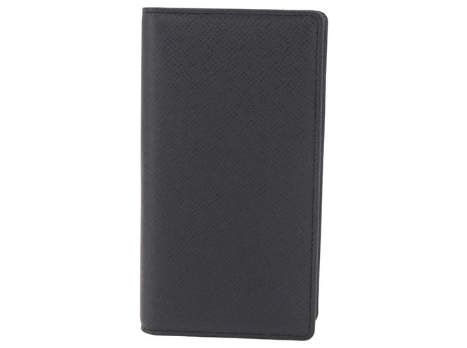 LOUIS VUITTON Agenda Taiga Poche Note Cover Ardoise R20425 LV Auth BA13323V Grigio - vista 13