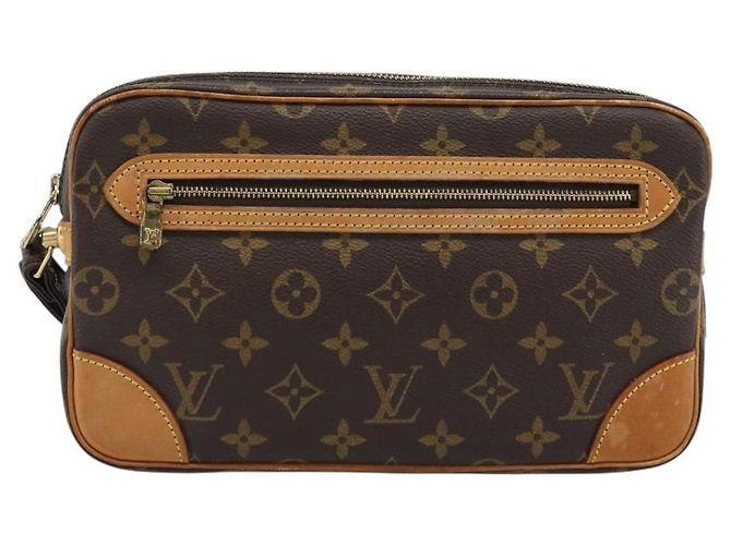 LOUIS VUITTON Monogram Marly Dragonne GM Clutch Bag M51825 LV Auth ep14895 Monogramma - vista 13
