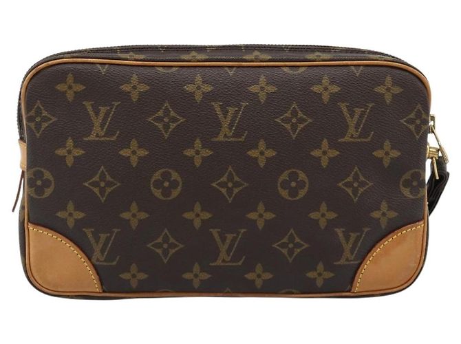 LOUIS VUITTON Monogram Marly Dragonne GM Clutch Bag M51825 LV Auth ep14895 Monogramma - vista 2
