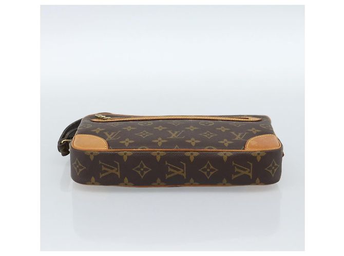 LOUIS VUITTON Monogram Marly Dragonne GM Clutch Bag M51825 LV Auth ep14895 Monogramma - vista 5