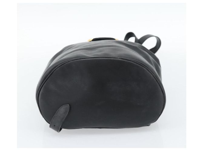 Zaino Salvatore Ferragamo in pelle nero e oro Auth bs35571 D'oro - vista 5