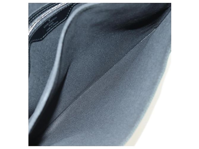 LOUIS VUITTON Taiga Saratov GM Shoulder Bag Ardoise M30882 LV Auth am11814V Grigio - vista 34