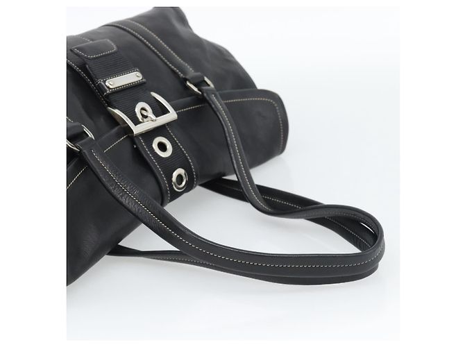 Cabas convertible Prada Saffiano Leather Saffiano Leather Tall Noir - vue 7