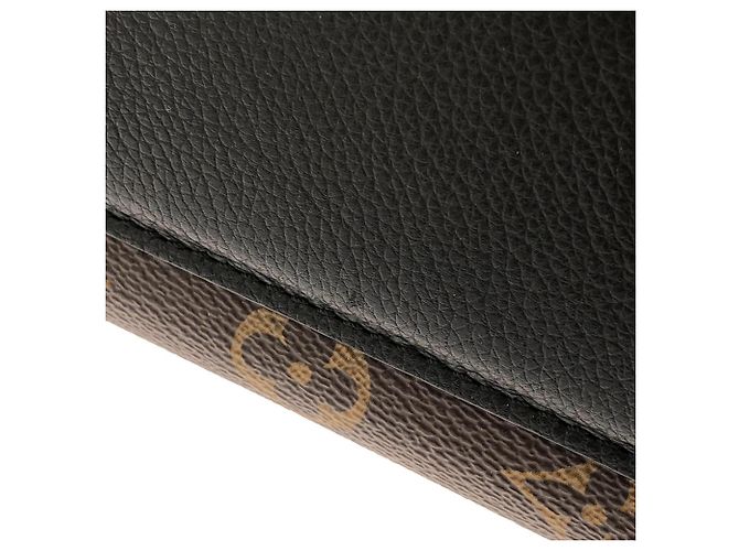 Borsa a Spalla Louis Vuitton Monogram Victoire M41730 Marrone Nero - vista 5