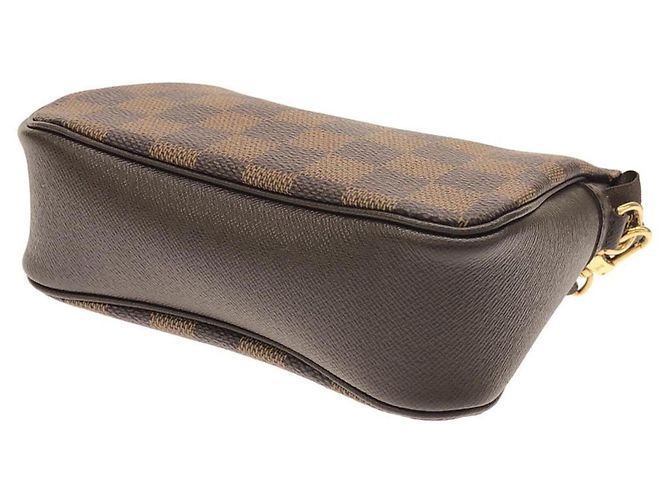 Louis Vuitton Damier Trouse Makeup Accessory Pouch Damier ebene - view 3