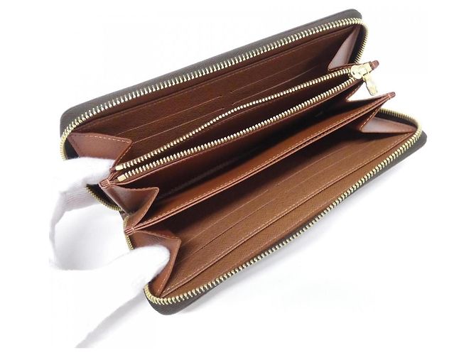 Louis Vuitton Monogram Zippy Wallet Braun - Ansicht 5