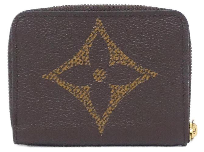 Monogram Giant Zippy de Louis Vuitton Portafolio de Monedas Castaño - vista 2