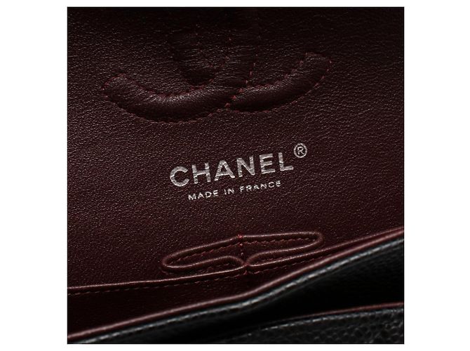 Borsa a Spalla Chanel Matelassé Double Flap Nero - vista 4