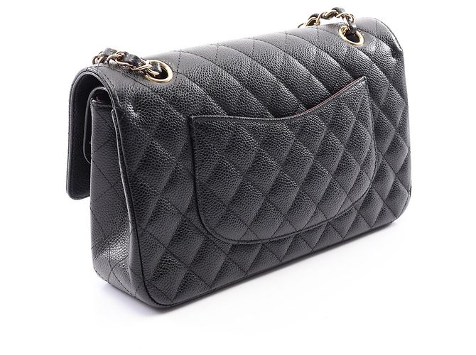 Borsa Chanel Matelassé Double Flap Nero - vista 2