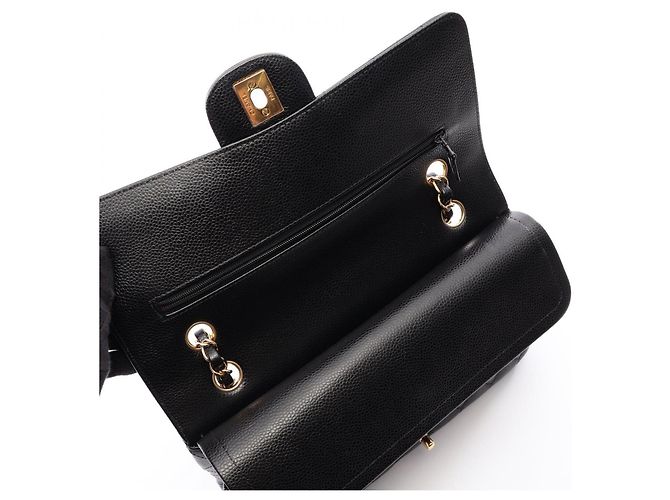 Borsa Chanel Matelassé Double Flap Nero - vista 6