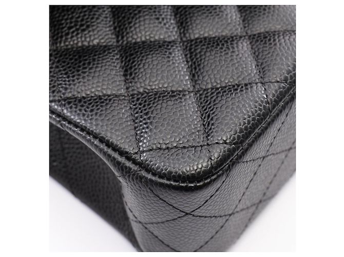 Borsa Chanel Matelassé Double Flap Nero - vista 7