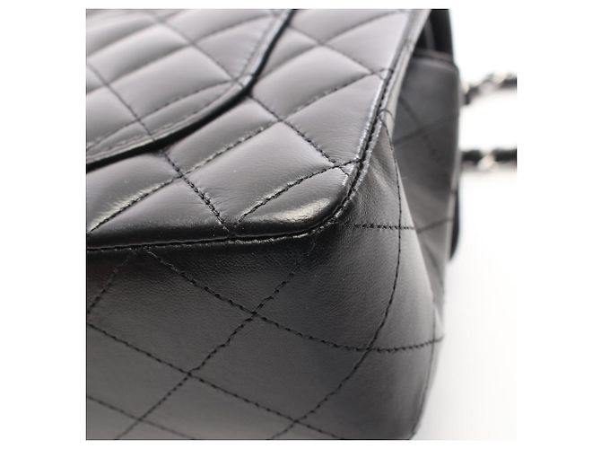 Borsa a tracolla Chanel Matelassé Double Flap Nero - vista 8