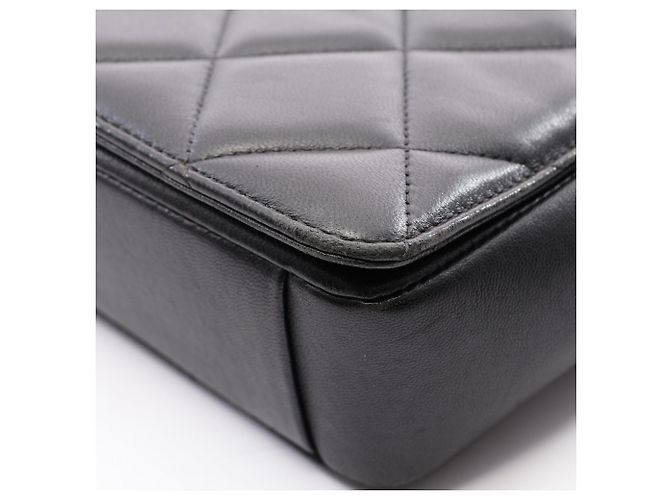 Borsa a Spalla Chanel Matelassé Nero - vista 11