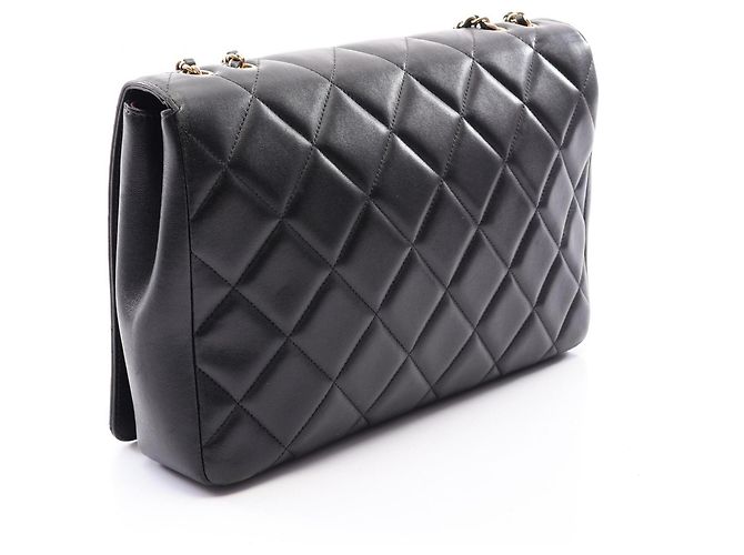 Borsa a Spalla Chanel Matelassé Nero - vista 2
