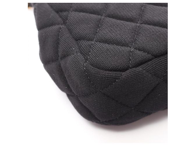 Borsa Hobo Chanel Matelassé Small Nero - vista 12