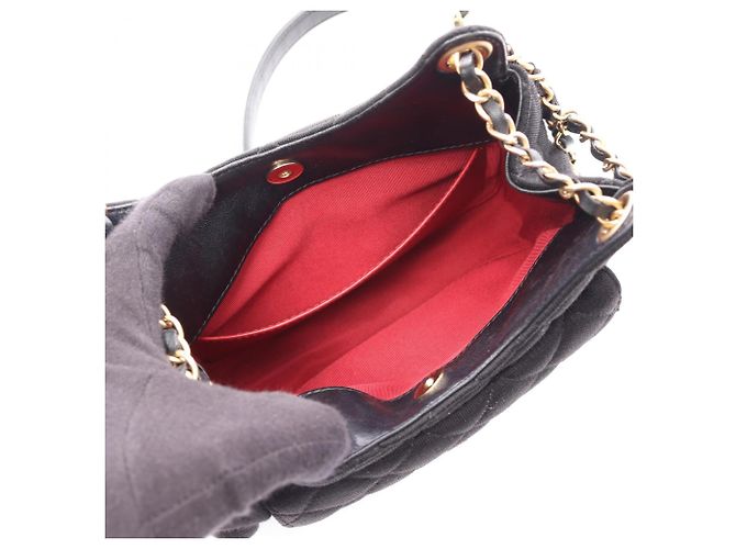 Borsa Hobo Chanel Matelassé Small Nero - vista 3