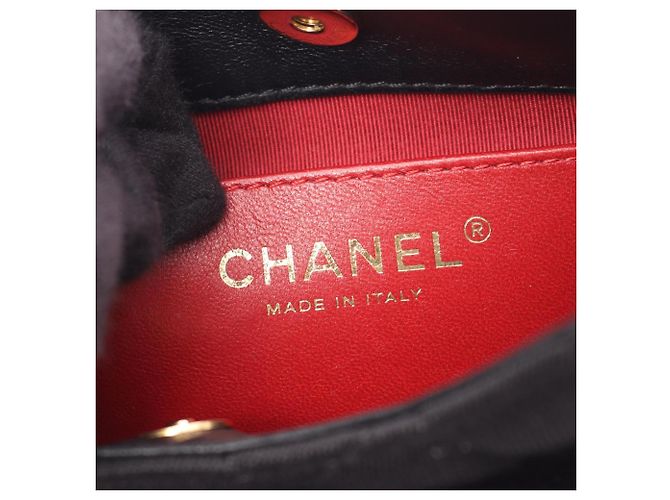 Borsa Hobo Chanel Matelassé Small Nero - vista 4