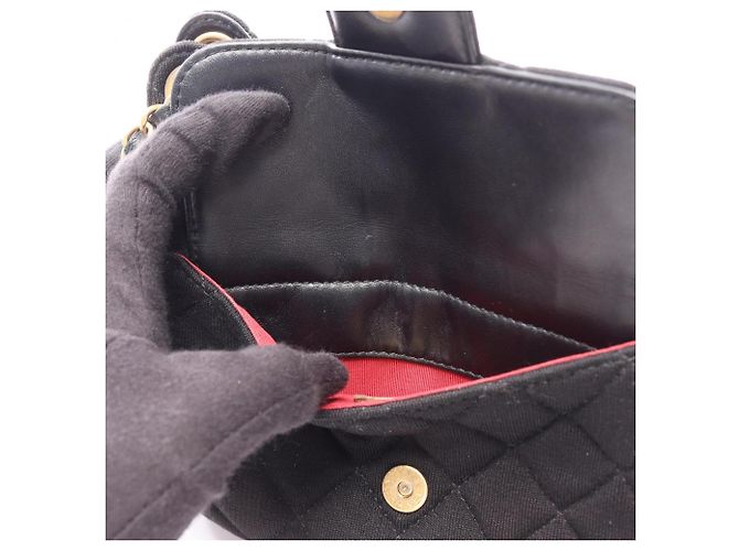 Borsa Hobo Chanel Matelassé Small Nero - vista 9