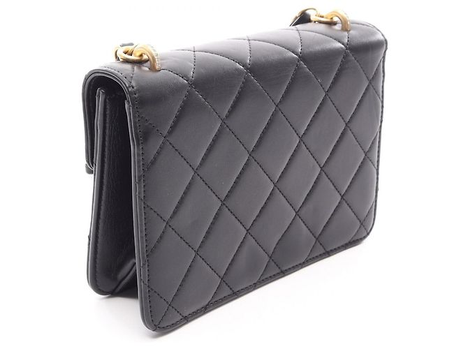 Timeless Borsa a Spalla Chanel Matelassé Nero - vista 2