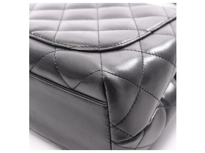 Borsa Chanel Matelassé con manico superiore Nero - vista 12