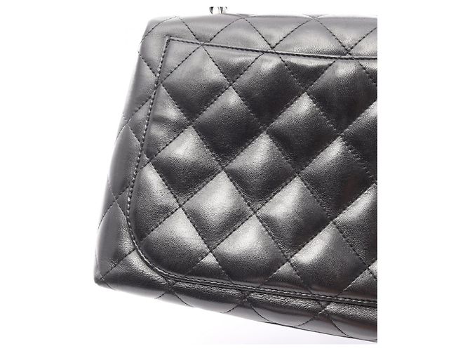 Borsa Chanel Matelassé con manico superiore Nero - vista 15