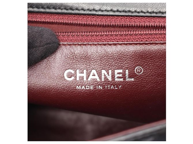Borsa Chanel Matelassé con manico superiore Nero - vista 4