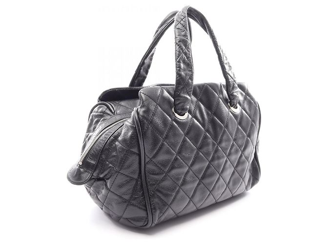 Borsa Chanel Matelassé in nero - vista 2