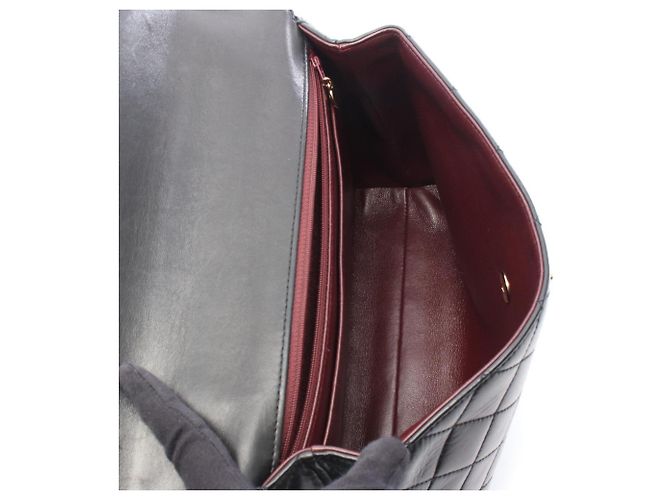 Borsa Chanel Matelassé in agnello nero - vista 3