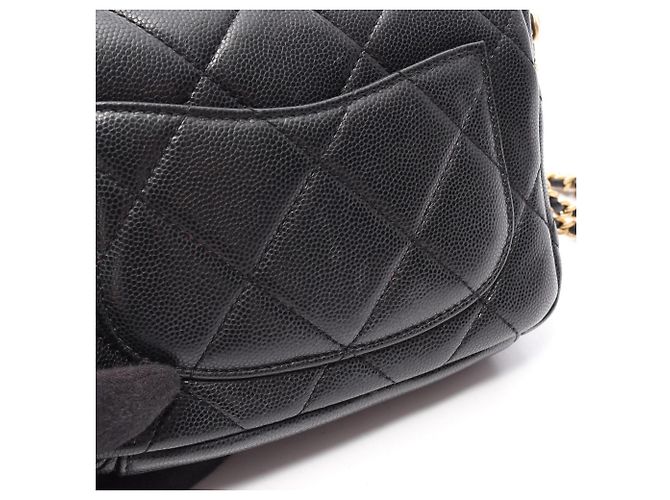 Borsa Chanel Matelassé Mini Flap Nero - vista 10