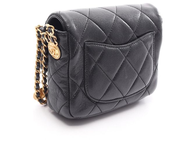 Borsa Chanel Matelassé Mini Flap Nero - vista 2