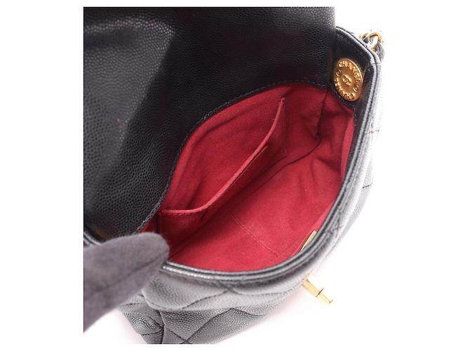 Borsa Chanel Matelassé Mini Flap Nero - vista 3