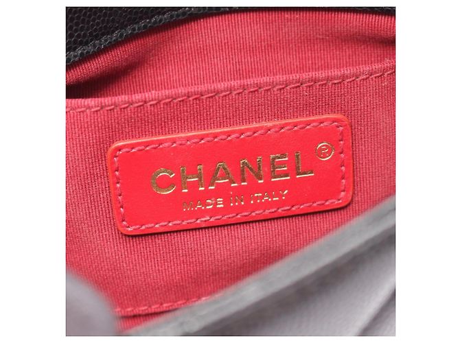 Borsa Chanel Matelassé Mini Flap Nero - vista 4