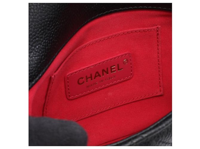 Borsa a Spalla Chanel Mini Matelassé Nero - vista 4