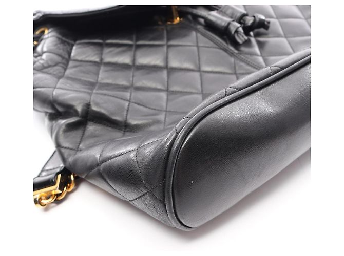 Zaino/Borsa Chanel Matelassé Nero - vista 10
