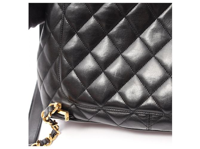 Zaino/Borsa Chanel Matelassé Nero - vista 12