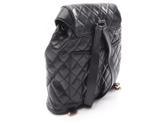 Zaino/Borsa Chanel Matelassé Nero - vista 2