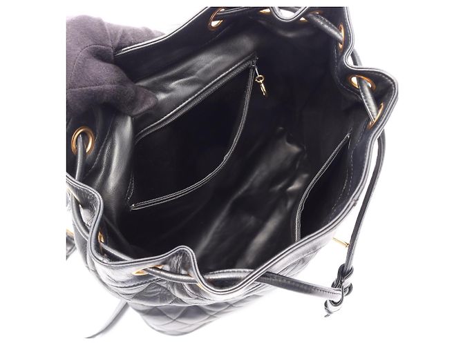 Zaino/Borsa Chanel Matelassé Nero - vista 3