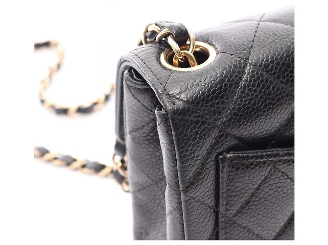 Timeless Bolso de Hombro Chanel Mini Matelassé Negro - vista 11
