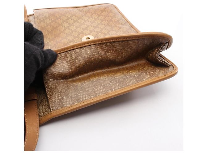 Céline Celine Triomphe Schultertasche Beige - Ansicht 6