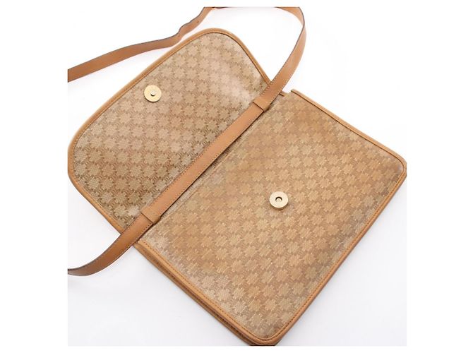 Céline Celine Triomphe Schultertasche Beige - Ansicht 7