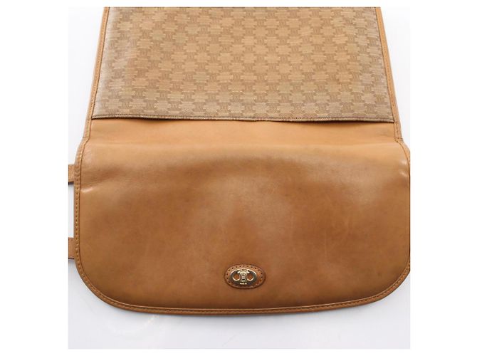Céline Celine Triomphe Schultertasche Beige - Ansicht 9