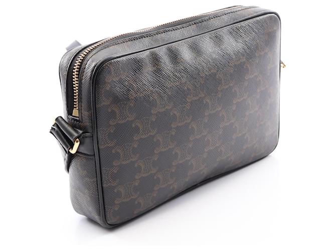 Céline Celine Triomphe Messenger Bag Medium Schwarz - Ansicht 2