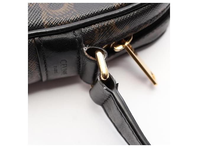 Céline Celine Triomphe Messenger Bag Medium Schwarz - Ansicht 7
