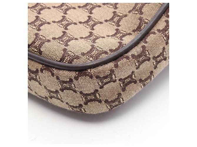 Céline Borsa a Spalla Celine Macadam Marrone Beige - vista 5