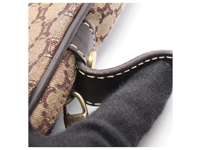 Céline Borsa a Spalla Celine Macadam Marrone Beige - vista 6