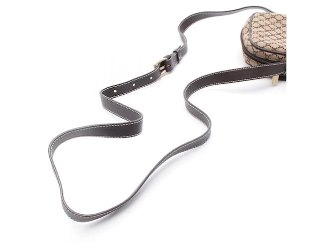 Céline Borsa a Spalla Celine Macadam Marrone Beige - vista 7