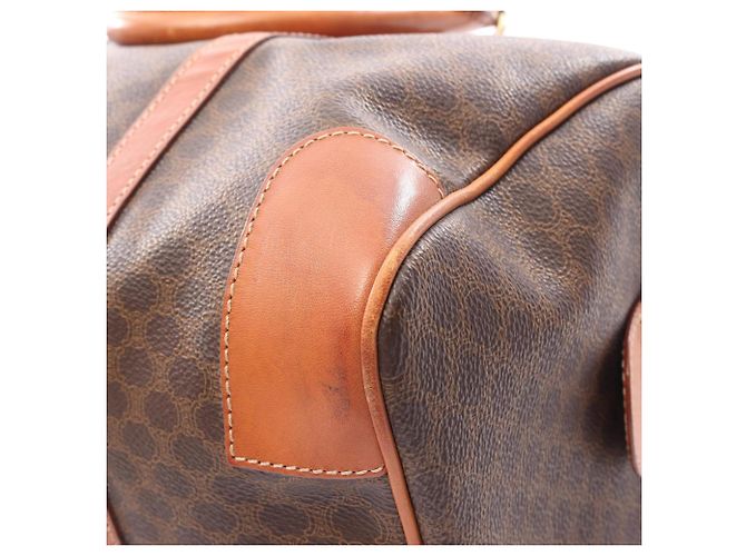 Céline Bolso Tote Celine Macadam Castaño - vista 8